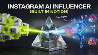 How to make IG AI Influencer with Notion and AI  (chatGPT, nano banana pro, gemini) - ALMOST FREE