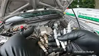 CRV 97-01 Spark Plug replacement procedure