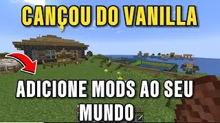 Como colocar mods em mundos existentes minecraft 2024