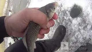 РЫБАЛКА просто РАДУЕТ! ПОСЛЕДНИЙ ЛЁД! РЫБКА АКТИВНО ПИТАЕТСЯ!!!