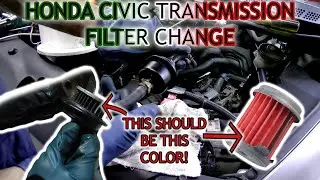 Honda Civic Transmission Filter Change