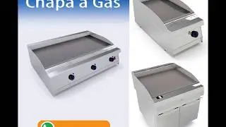 Chapa a gás ou elétrica