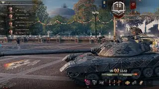 CS 53 #wot 🇵🇱  Вот как играть на среднем польском танке КС 53 в игре ворлд оф танкс ЦС 53