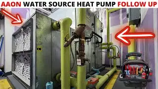 HVAC: AAON Commercial Water Source Heat Pump Follow Up Repair (AAON WSHP Not Cooling/Burned Wiring)