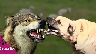 North Caucasian Volkodav vs Wolf – Which Beast Would Win