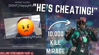 A TOP Mirage Kills Streamers That Think He's HACKING | Killing Streamers Part 6