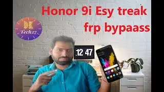 Honor 9i Frp Bypass | Honor 9I Frp Unlock 2022 | honor frp bypass 2022