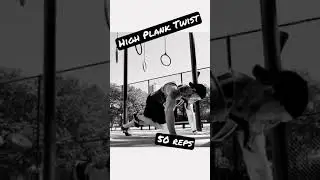 Do THIS for Core Strength! High Plank Knee Twist
