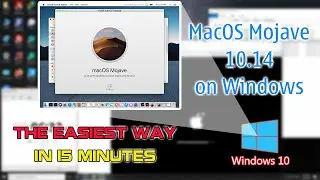 Easiest way to create a virtual machines running MacOS Mojave 10.14 in 15 minutes 