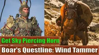 Chapter 2: Boar's Questline: Reward Wind Tamer & Sky Piercing Horn:  Black Myth Wukong
