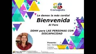 Derechos Humanos para Personas con Discapacidad