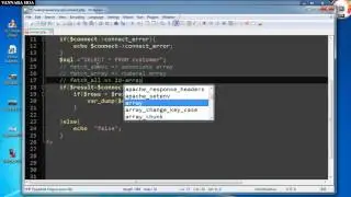 PHP and MYSQLi fetch row