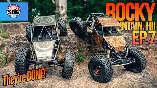 They're done, and they're AMAZING! RC Rock Crawling in Colorado Ep.7