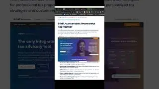 Tax Planning Software 2024-2025
