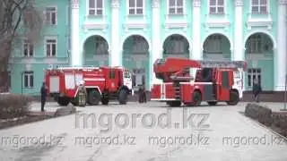 Пожар в пединституте