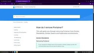 How to Remove Portainer from Docker in Linux PC? Uninstall Portainer Completely from Linux