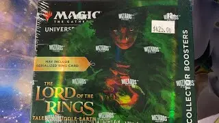 Opening Magic The Gathering Tales of Middle Earth Collectors Booster Box