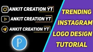 Trending Instagram Logo Editing | Instagram Trending Viral Logo Tutorial In Pixellab |