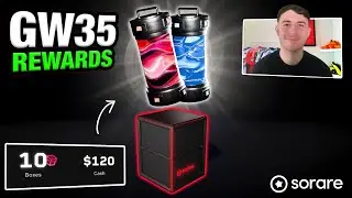 Crafting Cards & Opening Boxes 🎁 Sorare Rewards (GW35)