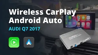 Wireless CarPlay and Android Auto in the AUDI Q7 - it's easy!