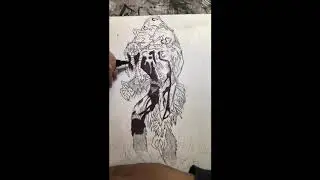 Redrawing The Man Thing
