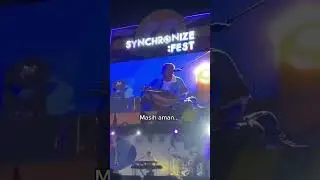 Dinamika Bapak-Anak di panggung #SynchronizeFest23 #BhinnekaTunggalMusik #Shorts