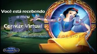Convite Virtual Animado Branca de Neve - Syuk Videos