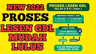 PROSES LESEN GDL MUDAH LULUS #GDL #LESEN #LESENKEJUR #PROSESLESENGDL