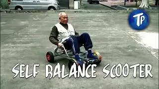 Balance Scooter With E-scooter Sitting Attachment