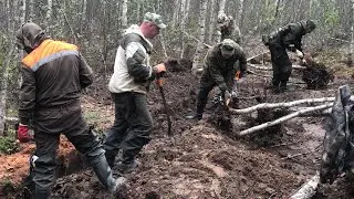 Нашли бойца у обелиска. Раскопки в Рамушевском коридоре смерти. ПО Фронт
