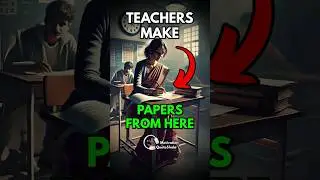 3 Secret Ways 😱 Teachers Make Question Paper #studytips #studymotivation