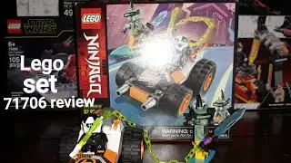 Reviewing lego set Cole's speeder also known as 71706.