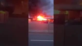 пожар около осташковского шоссе вл. 16
