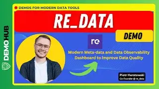 Re_Data Demo // Modern Meta-data and Observability Dashboard to Improve Data Quality | Demohub.dev