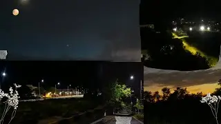 University of Hyderabad road view from night canteen to K hostel