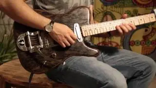 Sound check of my second handmade guitar