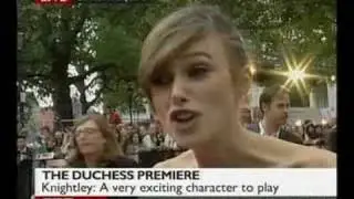 Keira Knightley@The Duchess UK Premiere