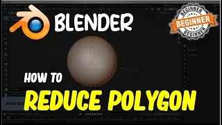 Blender How To Reduce Polygons
