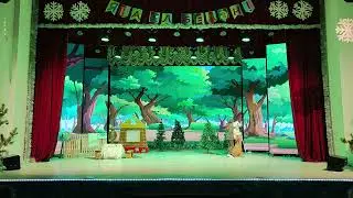 Мәллә. Тамак авылы балалар театры Г.Тукайның "Кәҗә белән сарык" әкиятен третьим итә.