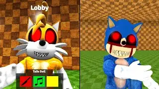 NEW TAILS DOLL VS SCARY SONIC JUMPSCARE - Roblox Piggy FANGAME