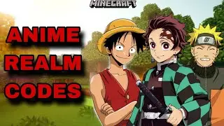*NEW* TOP 10 BEST ANIME REALM CODES FOR MINECRAFT BEDROCK EDITION!