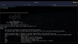 Mylg - Network Diagnostics Tool - BlackArch Linux #18