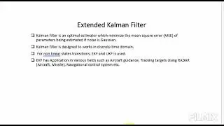 Extended Kalman Filter with MATLAB Code