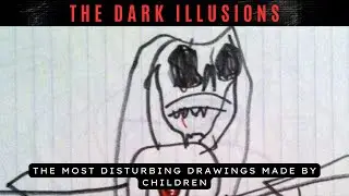 The Most Disturbing Drawings made by children #scary #spooky #creepy #disturbing