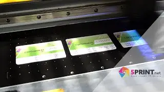 УФ-печать на пластиковых картах