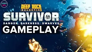 Deep Rock Galactic: Survivor - Gameplay Test (No Commentary)