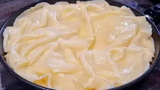 A DISH THAT SURPRISED THE WHOLE FAMILY! PUT THE DOUGH IN BOILING WATER! THE RESULT WILL SURPRISE YOU
