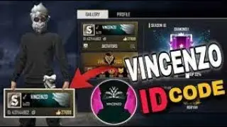 Op Vincenzo id code | Op Vincenzo uid | Op Vincenzo ff id number | Op Vincenzo free fire id code |