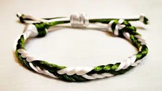 How to make a friendship bracelet with six threads at home? /diy