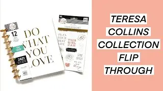 Teresa Collins Collection Flip Through // The Happy Planner